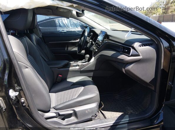 4T1T11AK4RU223160 2024 TOYOTA CAMRY Black წინა სალონის ხედი