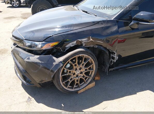 4T1T11AK4RU223160 2024 TOYOTA CAMRY Black წინა ხედი