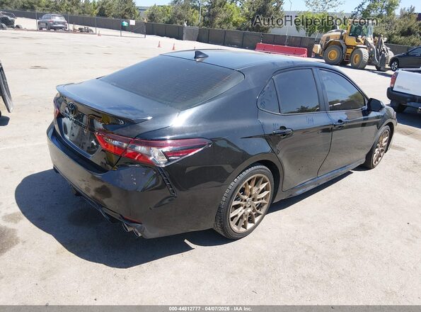 4T1T11AK4RU223160 2024 TOYOTA CAMRY Black უკანა მარჯვენა