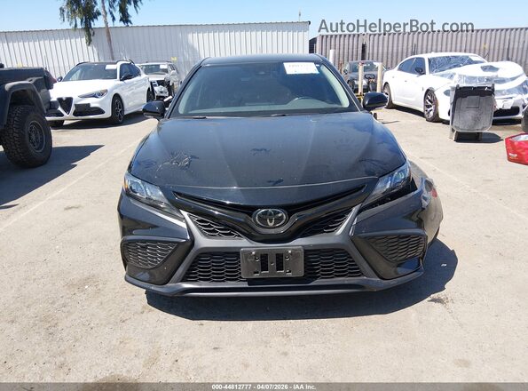 4T1T11AK4RU223160 2024 TOYOTA CAMRY Black ხელსაწყოთა პანელის ხედი