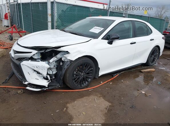 4T1T11BKXNU072849 2022 TOYOTA CAMRY Белый Передняя левая четверть