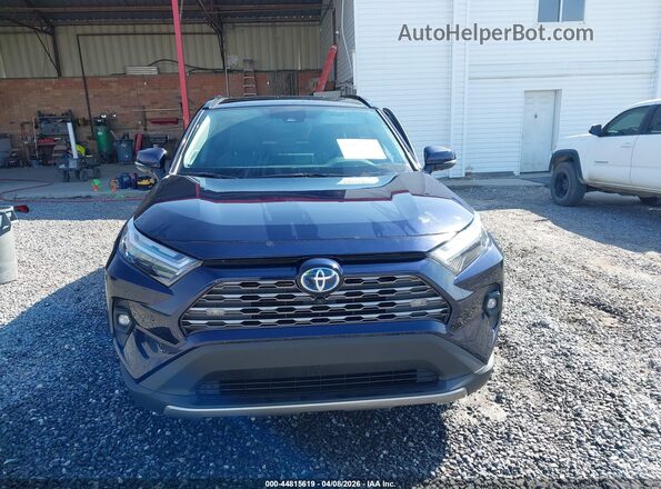 4T3D6RFV1NU072254 2022 TOYOTA LIMITED Dark Blue Вид щитка приборов