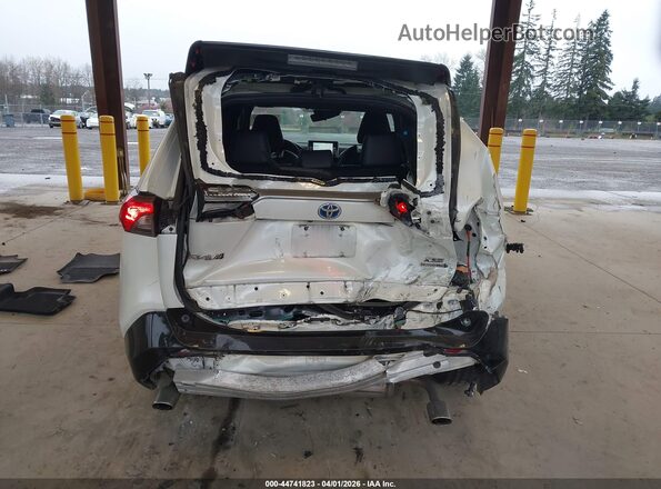 4T3E6RFV1MU032209 2021 TOYOTA RAV4 HYBRID Белый Вид спереди