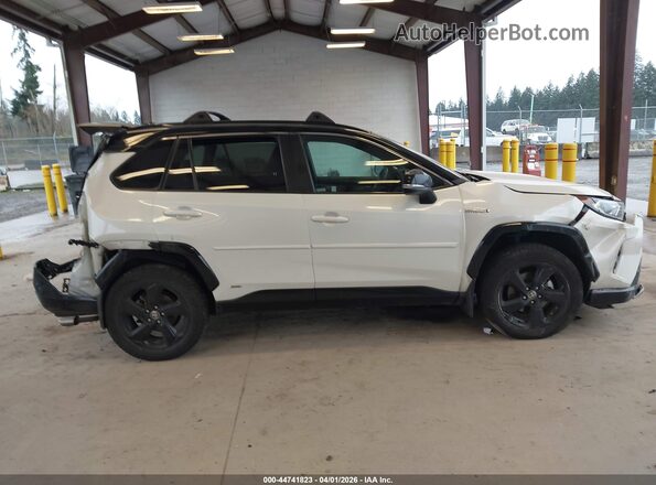 4T3E6RFV1MU032209 2021 TOYOTA RAV4 HYBRID Белый Панорамный вид салона 360°