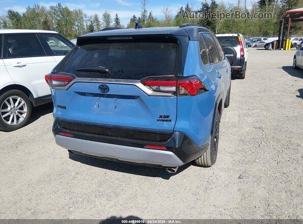 4T3E6RFV7RU150823 2024 TOYOTA RAV4 HYBRID Blue Trasero derecho