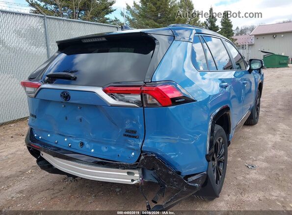 4T3E6RFV7RU159358 2024 TOYOTA RAV4 HYBRID Blue Trasero derecho