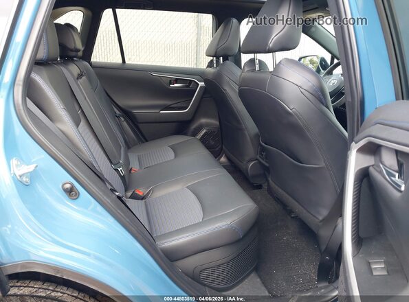 4T3E6RFV7RU159358 2024 TOYOTA RAV4 HYBRID Blue Vista de la etiqueta del VIN