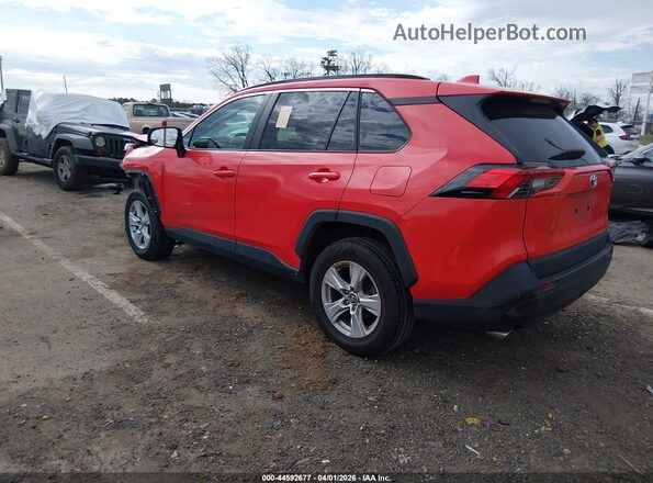 4T3L6RFV4MU016531 2021 TOYOTA LE Orange Հետևի ձախ