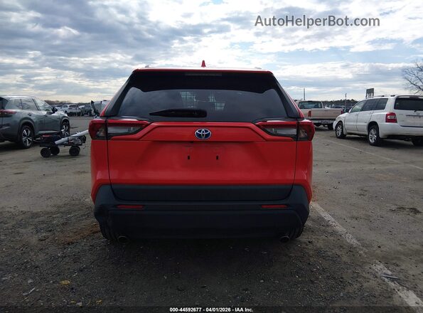 4T3L6RFV4MU016531 2021 TOYOTA LE Orange 