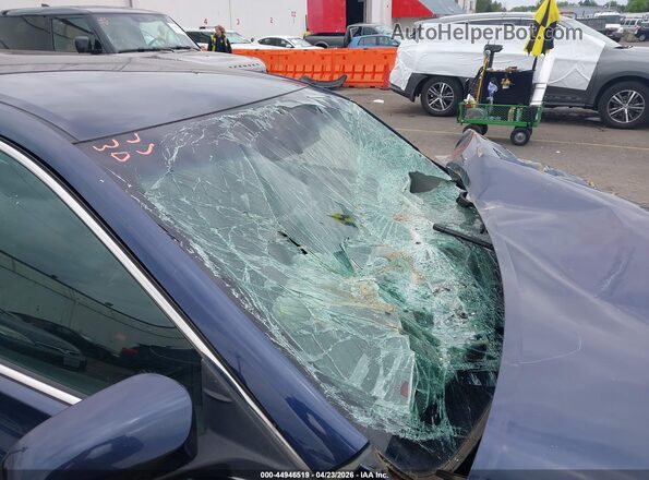4T4BF1FK7GR525955 2016 TOYOTA LE Синий Вид задней части салона