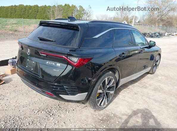 4W5XHPRL2RZ510858 2024 ACURA ZDX Черный Задняя правая четверть