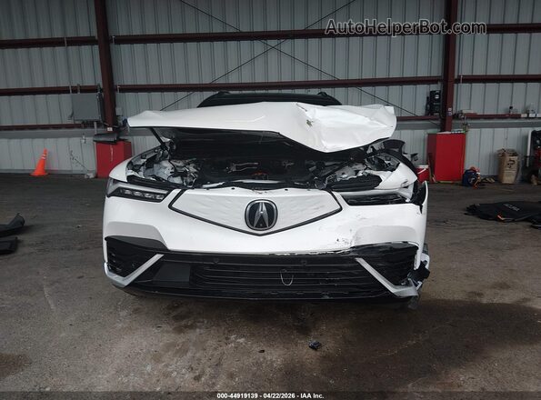 4W5XHPRL5RZ519862 2024 ACURA ZDX White Instrument cluster view