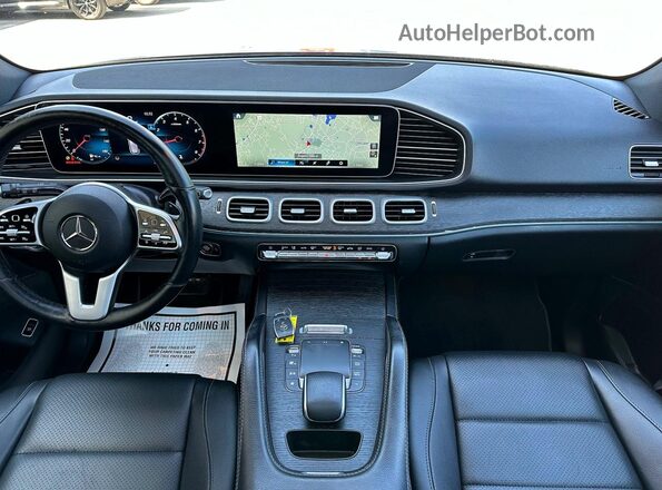 4JGFB4KB2NA729477 2022 MERCEDES-BENZ GLE Gray უკანა სავარძლების ხედი