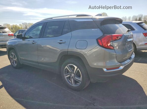 3GKALVEV6ML390743 2021 GMC TERRAIN Gray Trasero derecho
