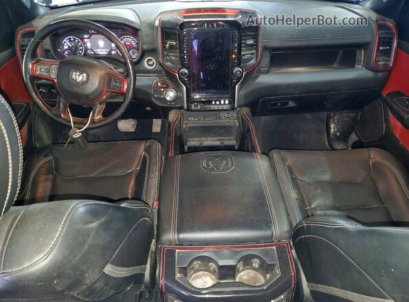 1C6SRFLT9KN876408 2019 RAM 1500 Черный Вид щитка приборов