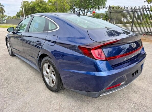 5NPEG4JA4MH074658 2021 HYUNDAI SONATA Blue 