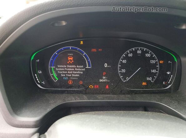 19XZE4F5XKE022004 2019 HONDA INSIGHT Silver 