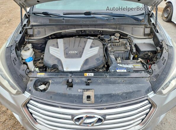 KM8SNDHF2HU251838 2017 HYUNDAI SANTA Silver 