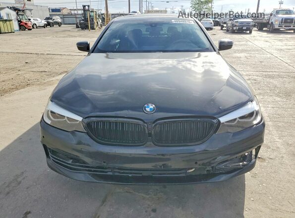 WBAJA9C52KB399446 2019 BMW 5 SERIES Черный Вид сзади