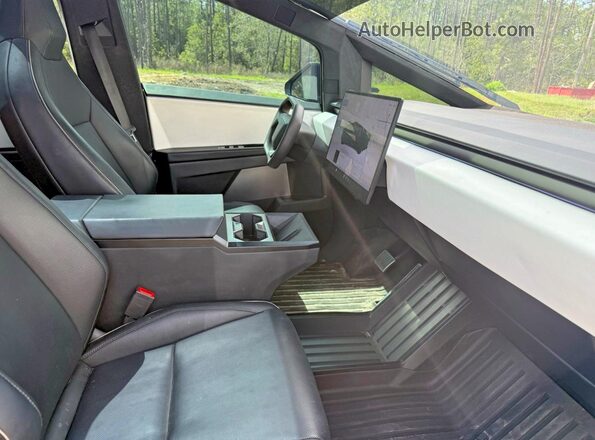 7G2CEHED6RA005124 2024 TESLA CYBERTRUCK Gray Vista trasera