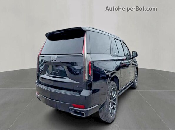 1GYS4PKL4MR390707 2021 CADILLAC ESCALADE Black Առջևի աջ