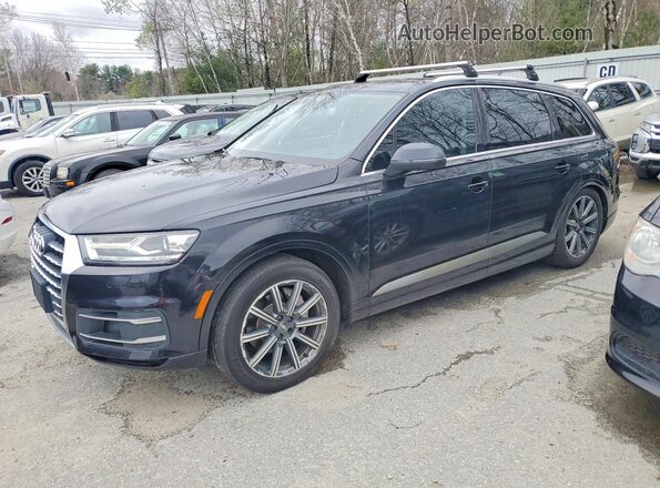 WA1LAAF78HD004316 2017 AUDI Q7 Black Tył lewy
