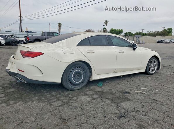 WDD2J5JB4KA028325 2019 MERCEDES-BENZ CLS-CLASS Белый Передняя правая четверть