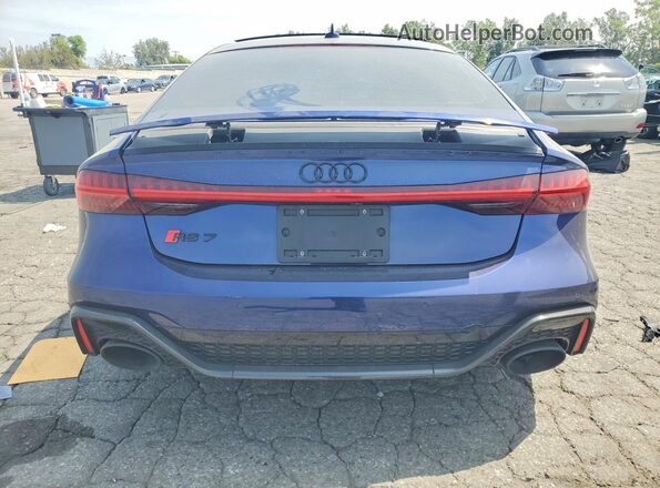 WUAPCBF25MN903766 2021 AUDI RS7 Blue Вид салону спереду