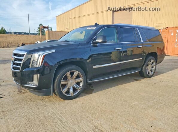 1GYS3HKJXHR387923 2017 CADILLAC ESCALADE Черный Задняя левая четверть