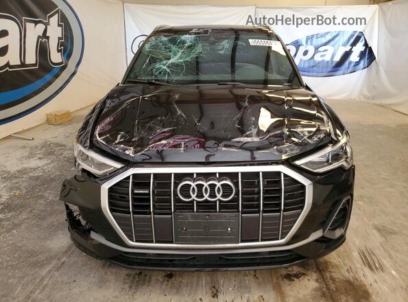 WA1DECF37S1047572 2025 AUDI Q3 Black წინა ხედი