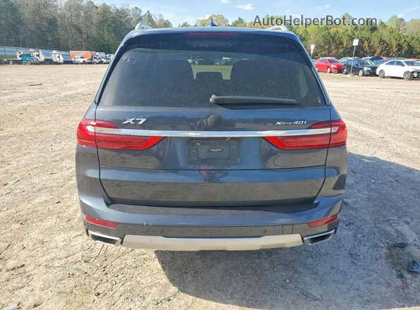 5UXCW2C50KLB43791 2019 BMW X7 Gray წინა სალონის ხედი