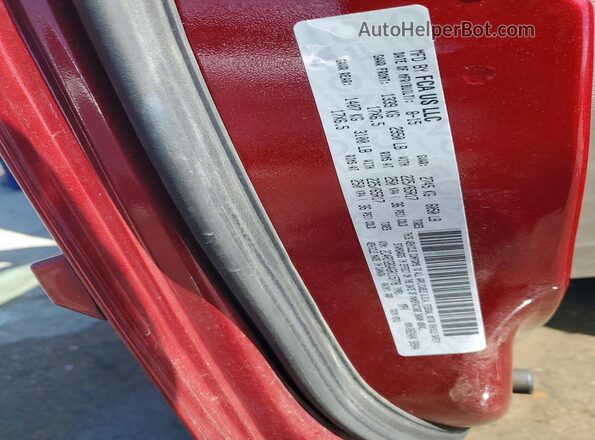 2C4RDGBG4GR115778 2016 DODGE CARAVAN Красный 