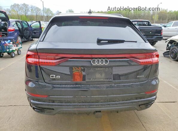WA1FVBF10KD026871 2019 AUDI Q8 Black Սալոնի դիմացի տեսք