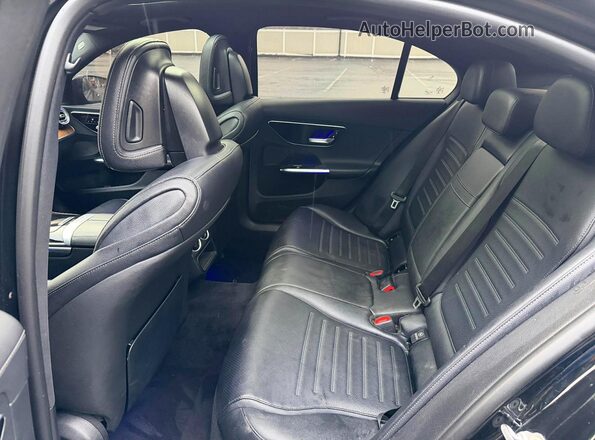 W1KAF4HB2NR048835 2022 MERCEDES-BENZ C Black წინა პანელის ხედი