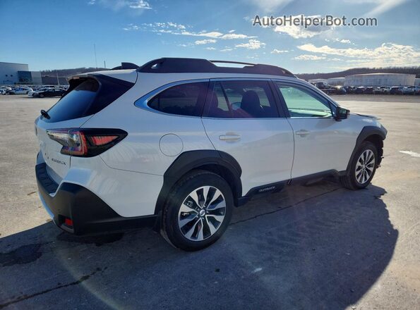 4S4BTANC6S3307551 2025 SUBARU OUTBACK White Tył prawy