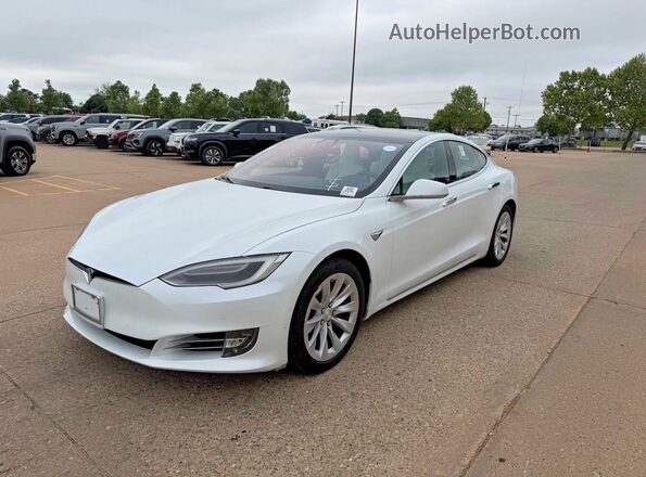 5YJSA1E25HF199047 2017 TESLA MODEL S White უკანა მარჯვენა