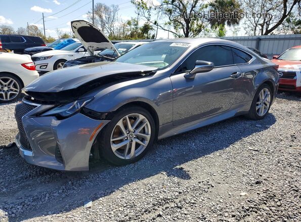 JTHAA5BC4L5011076 2020 LEXUS RC Gray Trasero izquierdo