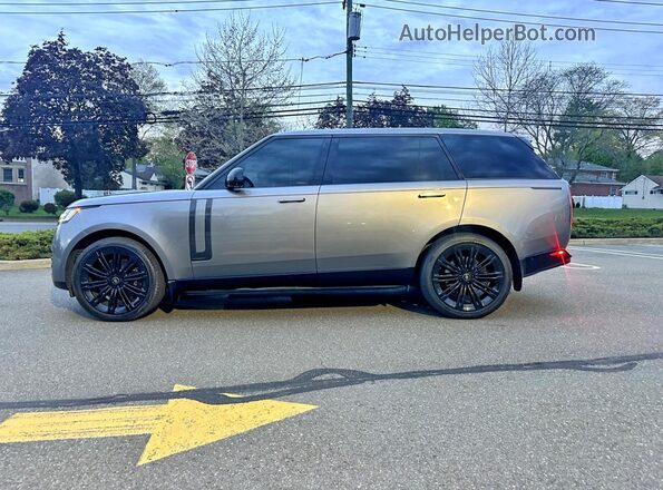 SALK1BE74PA043941 2023 LAND ROVER RANGE Gray Widok z tyłu