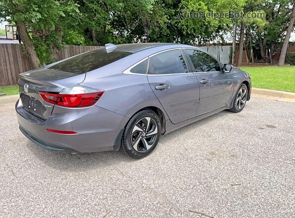 19XZE4F50ME004257 2021 HONDA INSIGHT Gray Vista frontal