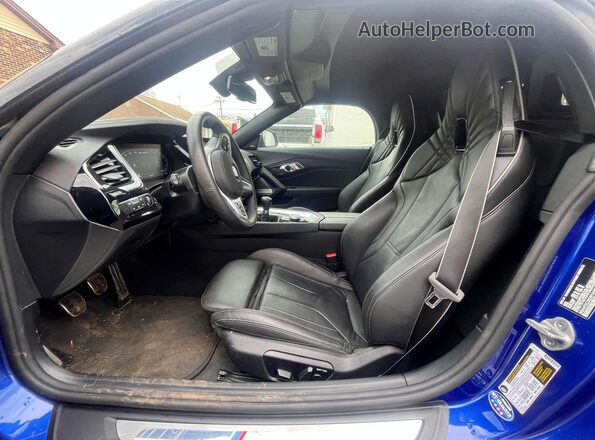 WBAHF9C06SWY43523 2025 BMW Z4 Blue Widok tylnych siedzeń