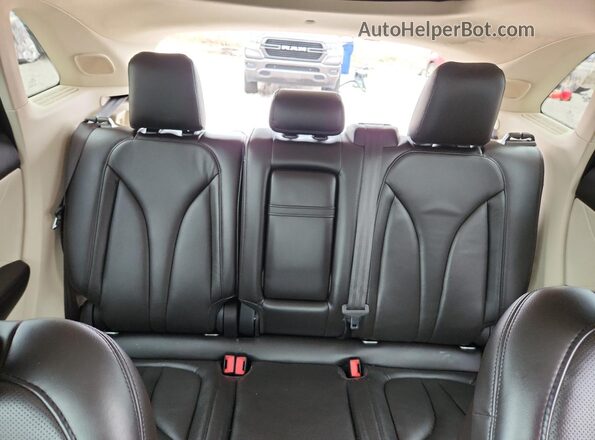 5LMTJ3DHXGUJ01103 2016 LINCOLN MKC Burgundy უკანა სალონის ხედი