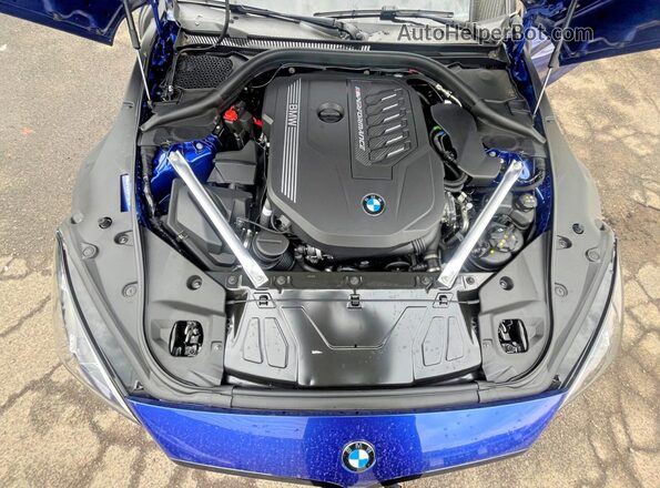 WBAHF9C06SWY43523 2025 BMW Z4 Blue Widok deski rozdzielczej