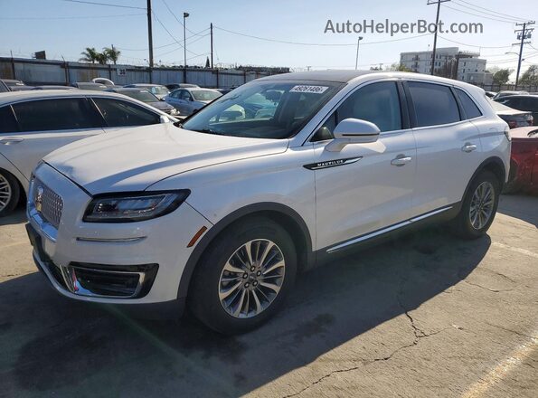 2LMPJ6K93KBL24815 2019 LINCOLN NAUTILUS White 