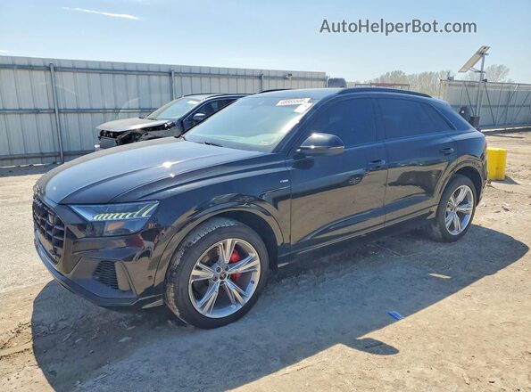 WA1EVBF12ND021879 2022 AUDI Q8 Black უკანა მარცხენა