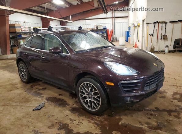 WP1AB2A55GLB52707 2016 PORSCHE MACAN Brown წინა ხედი