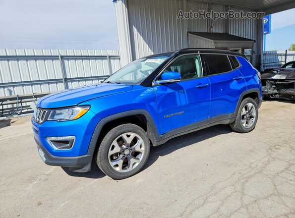 3C4NJDCB6LT138902 2020 JEEP COMPASS Blue Հետևի ձախ