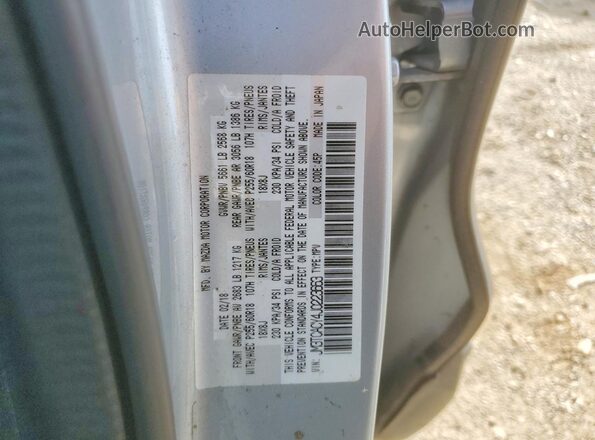 JM3TCACY4J0223663 2018 MAZDA CX-9 Серебряный Панорамный вид салона 360°