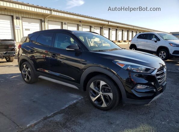 KM8J3CA20JU736505 2018 HYUNDAI TUCSON Black 