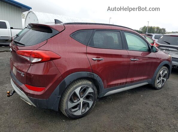 KM8J3CA23HU293065 2017 HYUNDAI TUCSON Red 