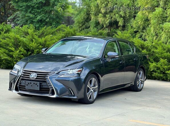 JTHBZ1BL6HA010841 2017 LEXUS GS Gray Задня права чверть
